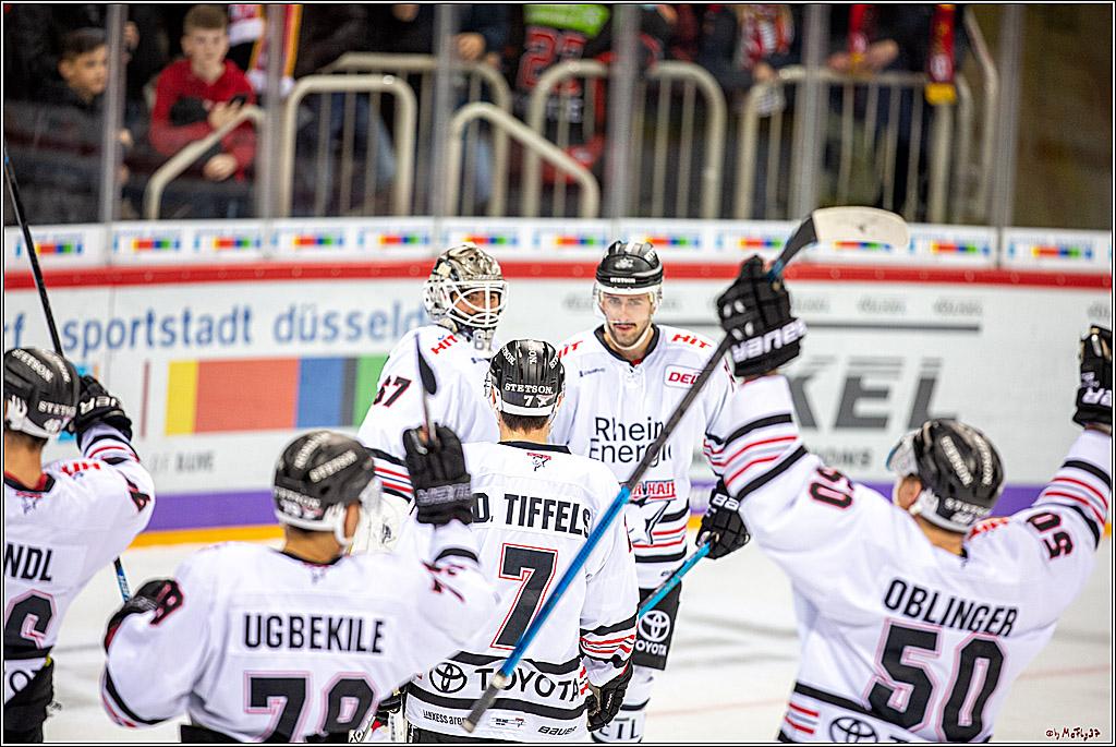 DEL; Duesseldorfer EG - Koelner Haie; Duesseldorf, 29.11.2019